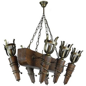 Изображение товара Подвесная люстра Тарьсма Факел-6 FL6BRH80