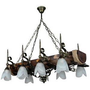 Изображение товара Подвесная люстра Тарьсма Лоза-8П трио LZ8PLPTRH80T с цветами