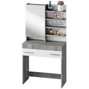 Изображение товара Столик туалетный БТС Инстайл СТ-01, бетон/белый