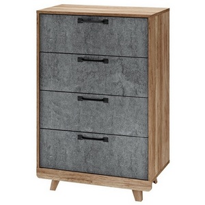 Изображение товара Комод из мдф БТС Мегаполис КМ-02, дуб каньон/M18