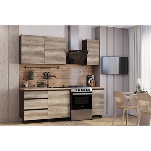 Изображение товара Готовая кухня БТС Энигма 1,6 м, Дуб каньон, венге