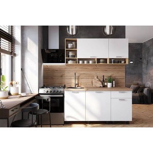 Изображение товара Готовая кухня БТС Вика 1,6 м, Крафт, белый