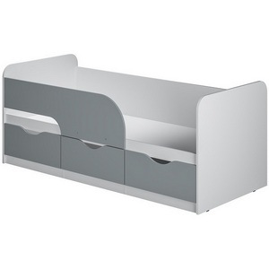 Изображение товара Кровать БТС детская Стандарт КР-22 NEW, Белый, Серый