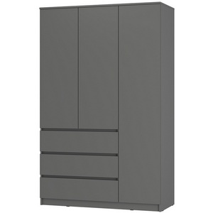 Изображение товара Шкаф БТС 3-х створчатый Симпл ШК-08, Графит