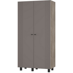 Изображение товара Шкаф БТС 2-х створчатый Олива ШК-03, Дуб каньон, Муссон софт