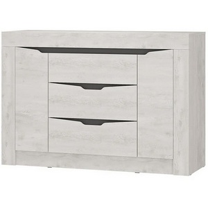 Изображение товара Комод БТС Леонардо КМ-12, Бетон пайн светлый, Графит