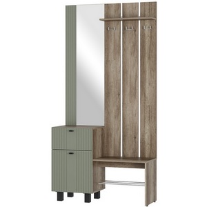 Изображение товара Прихожая БТС Олива ПР-04, Дуб каньон, MF12