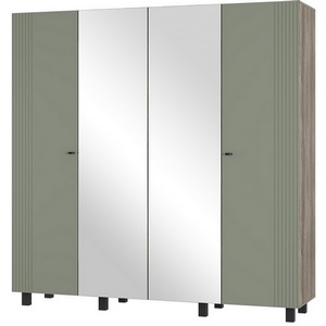 Изображение товара Шкаф БТС четырехстворчатый Олива ШК-13, Дуб каньон/MF12