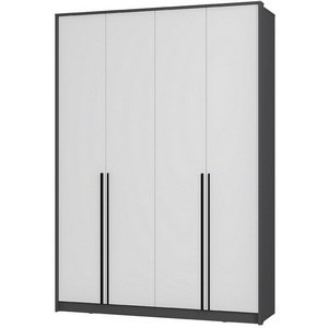 Изображение товара Шкаф БТС четырехстворчатый Шарм ШК-15, Графит, Белый