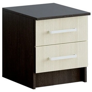 Изображение товара Тумба БТС прикроватная с ящиками Фиеста, венге/лоредо (2 шт)