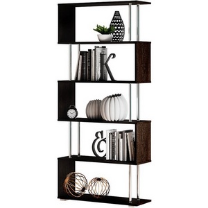 Изображение товара Стеллаж деревянный напольный для книг БТС, венге