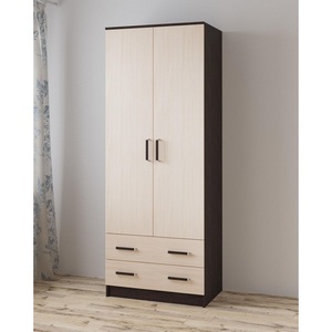 Изображение товара Шкаф ТЭКС Лагуна 80 см, венге/дуб молочный