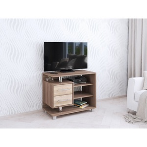 Изображение товара Тумба для ТВ ТЭКС узкая 011 (2я), ясень шимо/дуб сонома