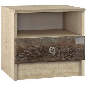 Изображение товара Тумба прикроватная ТЭКС Мадлен, дуб шале мореный