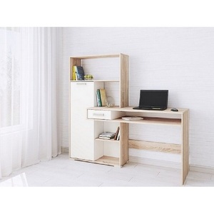 Изображение товара Стол компьютерный ТЭКС Квартет-8, дуб сонома/белый