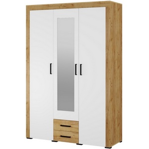 Изображение товара Шкаф ТЭКС для одежды Адель, белый/дуб крафт