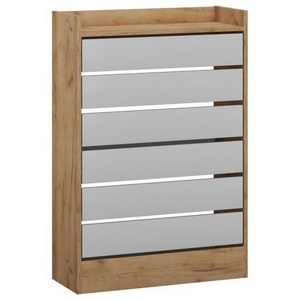 Изображение товара Обувница ТЭКС закрытая Ямайка ЯПТ-2, дуб крафт/белый