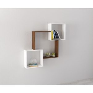 Изображение товара Полка ТЭКС навесная ПН-2, орех донской/белый