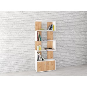 Изображение товара Стеллаж деревянный высотой 180 см ТЭКС Ромео-2, дуб крафт