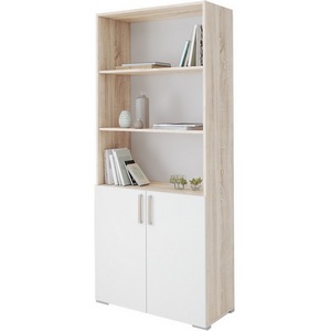 Изображение товара Стеллаж ТЭКС к столу компьютерному, дуб сонома/белый