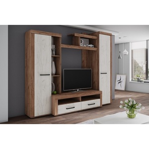 Изображение товара Стенка ТЭКС в гостиную Марсель-4, дуб крафт табачный