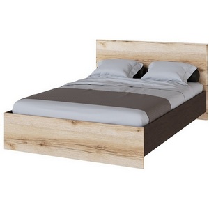 Изображение товара Кровать ТЭКС 140x200 с настилом из ДСП Плейона, венге