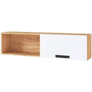 Изображение товара Полка ТЭКС навесная 1200 Квартет-13, дуб крафт/белый