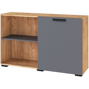 Изображение товара Тумба ТЭКС Квартет-13, дуб крафт/графит