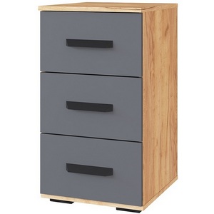 Изображение товара Тумба ТЭКС с ящиками Квартет-13, дуб крафт/графит