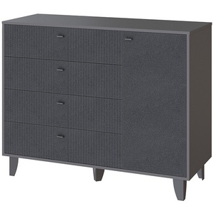 Изображение товара Комод ТЭКС Катрин-13, Графит, Гранит лофт