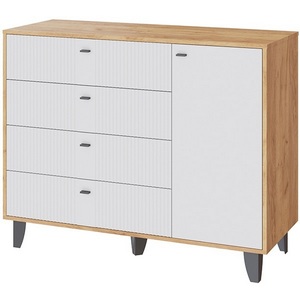 Изображение товара Комод ТЭКС Катрин-13, Дуб крафт золотой, Карбон фарфор