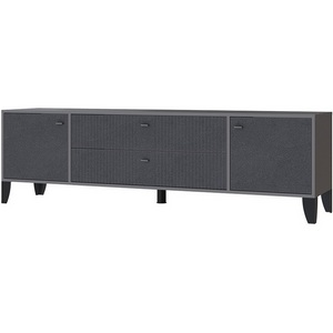 Изображение товара Тумба под телевизор ТЭКС Парус-10, Графит, Гранит лофт