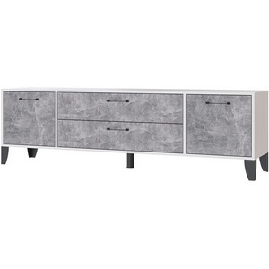 Изображение товара Тумба под телевизор ТЭКС Парус-13, Белый, Ателье светлое