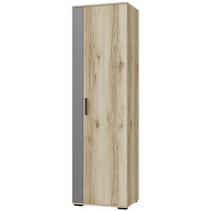 Изображение товара Шкаф ТЭКС платяной Оскар-18, Дуб Делано, Графит серый