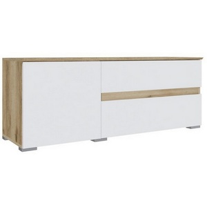 Изображение товара Тумба под телевизор ТЭКС Плейона малая, Дуб Делано, Белый