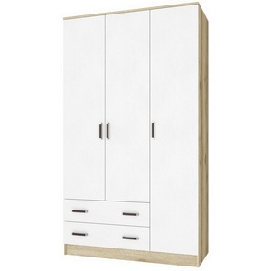 Изображение товара Шкаф ТЭКС комбинированный без зеркала Лагуна, Дуб Делано, Белый