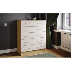 Изображение товара Комод ТЭКС Катрин-5 (К), Дуб крафт золотой, кашемир