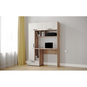 Изображение товара Компьютерный стол ТЭКС Квартет-11, Дуб крафт табачный, дуб крафт белый