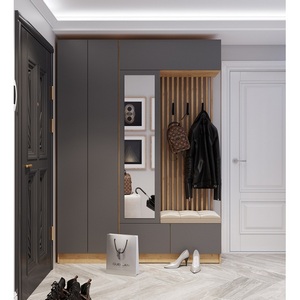 Изображение товара Прихожая ТЭКС Руэлла. Комплект 1, графит