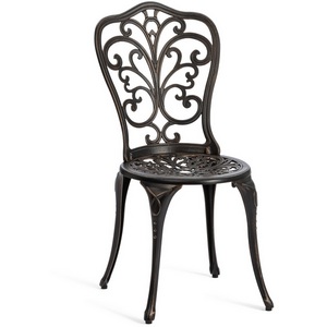 Изображение товара Стул Secret de Maison Mozart/Моцарт алюминиевый сплав, 53х41х89см, бронзовый (Комплект из 2 шт.)