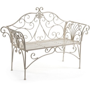 Изображение товара Скамья BEAUJOLAIS (mod. PL08-8574) белый (antique white) (металл) 11187
