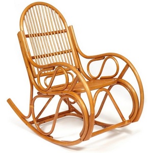 Изображение товара Кресло-качалка (разборная) / без подушки quality, 58x133x102 см, (коньяк) Vienna