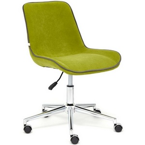 Изображение товара Кресло олива (флок) 112407