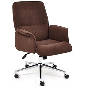 Изображение товара Кресло коричневый (флок) 9329