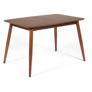 Изображение товара Стол вставка-бабочка раскладной Pavillion (Павильон) Коричневый (основание бук, столешница мдф) 113028 (прямоугольная столешница, 4 ножки)
