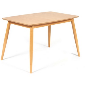 Изображение товара Стол вставка-бабочка раскладной Pavillion (Павильон) Натуральный (основание бук, столешница мдф) 113028 (прямоугольная столешница, 4 ножки)