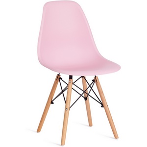 Изображение товара Обеденный стул CINDY (Дерево бук,Металл,Пластик/Розовый)