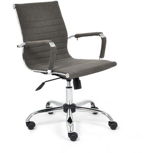 Изображение товара Кресло URBAN-LOW серый (флок) 113566