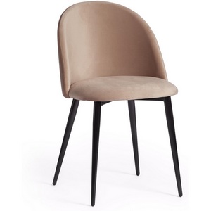 Изображение товара Стул MONRO (mod. 710) / 1 шт. в упаковке (Ткань,Металл /Бежевый,Черный)