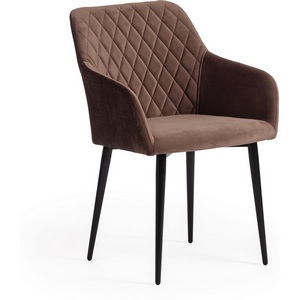 Изображение товара Кресло BREMO (mod. 708) / 1 шт. в упаковке (Ткань,Металл /Коричневый,Черный)